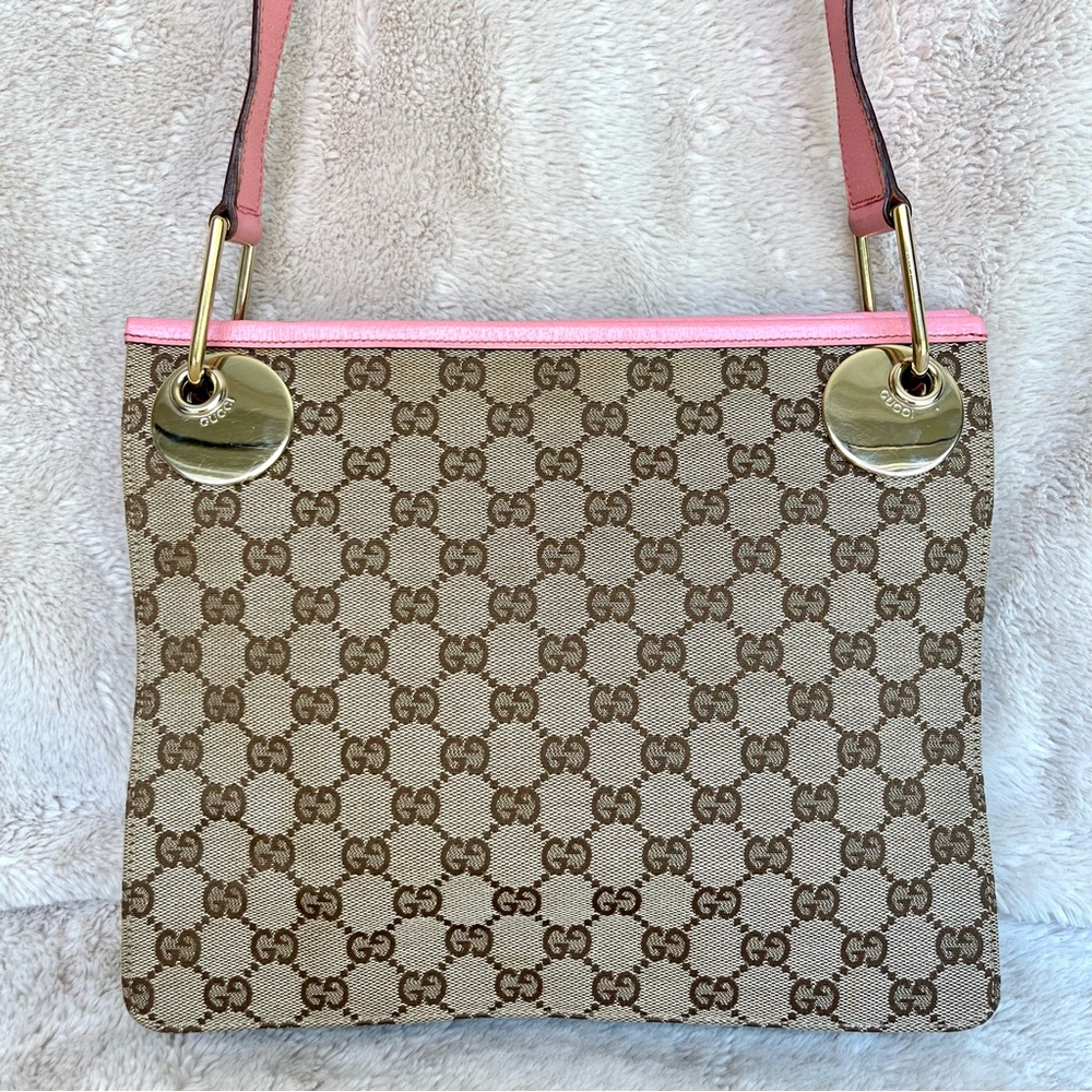 Gucci Gg Monogram Eclipse Crossbody Messenger Bag - image 6